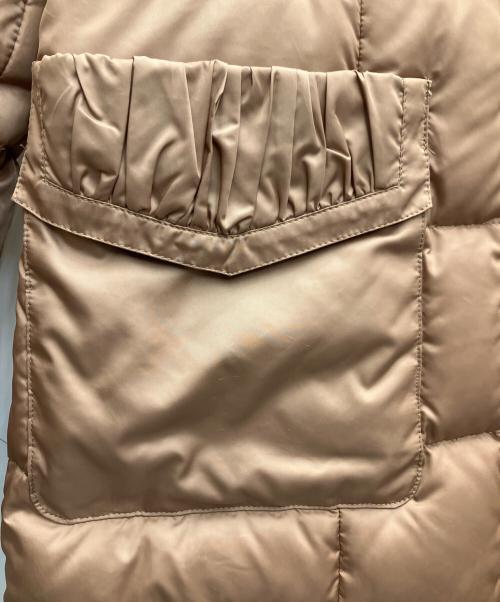 courreges（クレージュ）courreges (クレージュ) ダウンコート ブラウン サイズ:Mの古着・服飾アイテム
