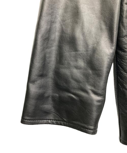 SIRICCO（シロッコ）SIRICCO (シロッコ) レザージャケット ブラック サイズ:-の古着・服飾アイテム