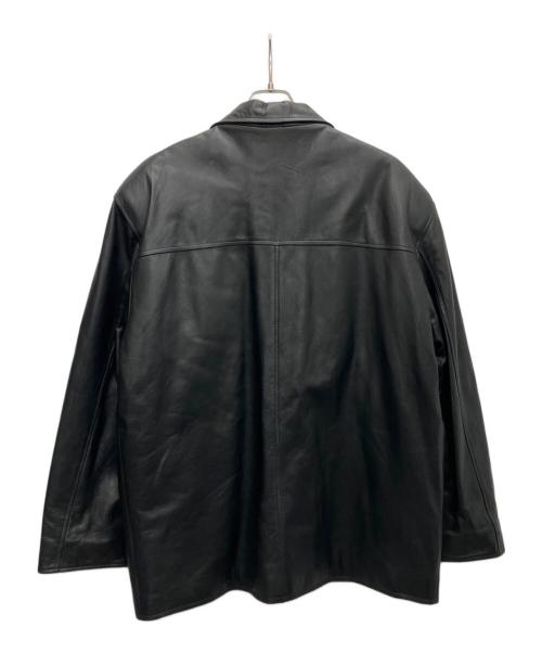 SIRICCO（シロッコ）SIRICCO (シロッコ) レザージャケット ブラック サイズ:-の古着・服飾アイテム