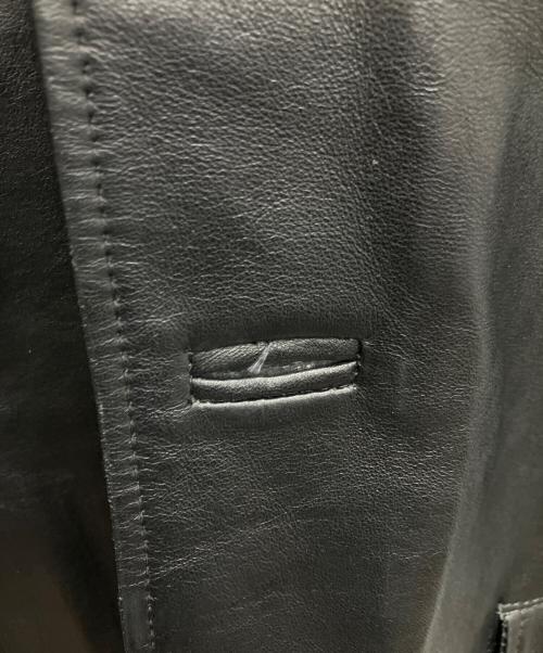 SIRICCO（シロッコ）SIRICCO (シロッコ) レザージャケット ブラック サイズ:-の古着・服飾アイテム