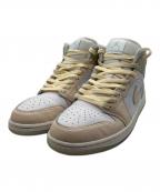 NIKEナイキ）の古着「エア ジョーダン 1 MID SE」｜ホワイト×ピンク