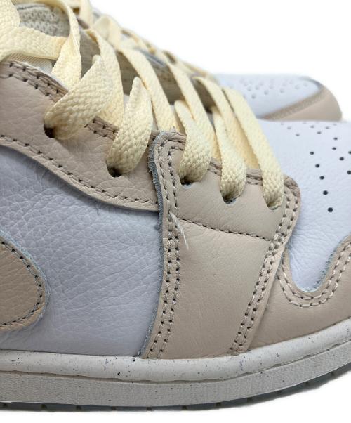 NIKE（ナイキ）NIKE (ナイキ) エア ジョーダン 1 MID SE ホワイト×ピンク サイズ:28の古着・服飾アイテム