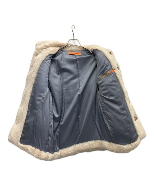 studio seven（スタジオセブン）STUDIO SEVEN (スタジオセブン) フェイクファージャケット ホワイト サイズ:Mの古着・服飾アイテム
