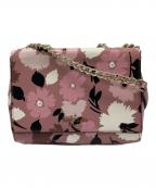 Kate Spadeケイトスペード）の古着「チェーンショルダーバッグ」｜ピンク