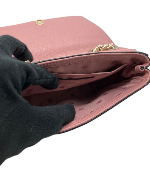 Kate Spade（ケイトスペード）Kate Spade (ケイトスペード) チェーンショルダーバッグ ピンクの古着・服飾アイテム