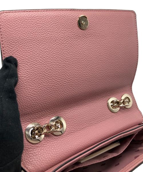 Kate Spade（ケイトスペード）Kate Spade (ケイトスペード) チェーンショルダーバッグ ピンクの古着・服飾アイテム