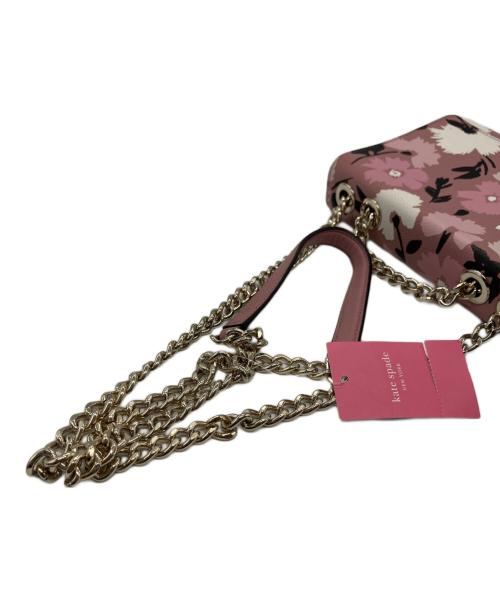 Kate Spade（ケイトスペード）Kate Spade (ケイトスペード) チェーンショルダーバッグ ピンクの古着・服飾アイテム