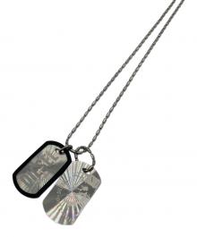 DIESEL（ディーゼル）の古着「ドッグタグ」｜シルバー