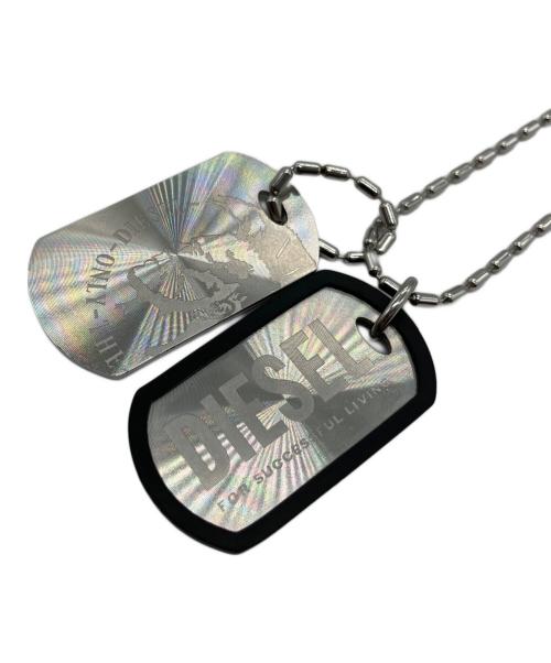 DIESEL（ディーゼル）DIESEL (ディーゼル) ドッグタグ シルバーの古着・服飾アイテム