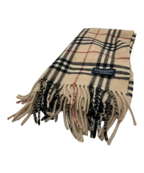 BURBERRY LONDON（バーバリーロンドン）BURBERRY LONDON (バーバリーロンドン) マフラー ベージュの古着・服飾アイテム