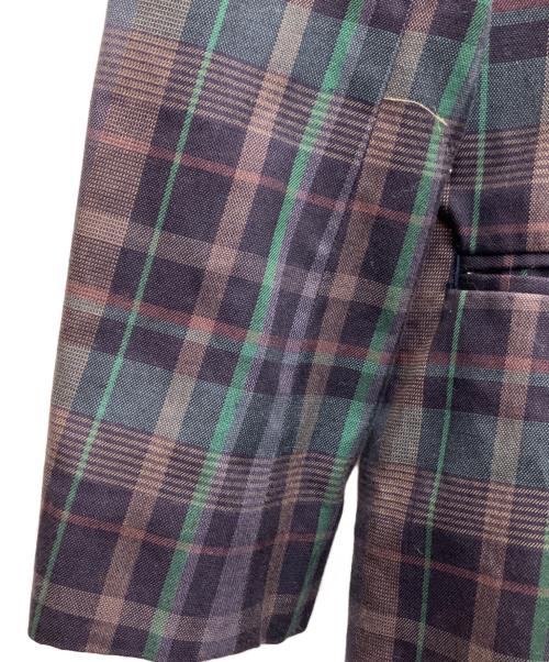 Burberry's（バーバリーズ）Burberry's (バーバリーズ) テーラードジャケット パープル サイズ:9ARの古着・服飾アイテム