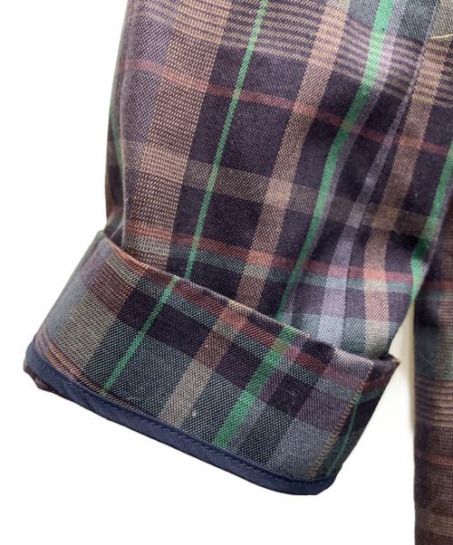 Burberry's（バーバリーズ）Burberry's (バーバリーズ) テーラードジャケット パープル サイズ:9ARの古着・服飾アイテム