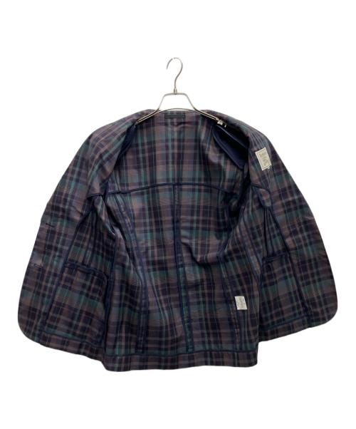 Burberry's（バーバリーズ）Burberry's (バーバリーズ) テーラードジャケット パープル サイズ:9ARの古着・服飾アイテム