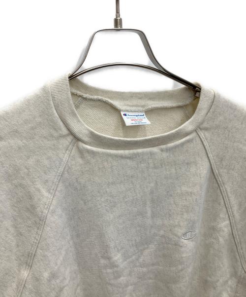 Champion（チャンピオン）Champion (チャンピオン) スウェット ベージュ サイズ:Mの古着・服飾アイテム