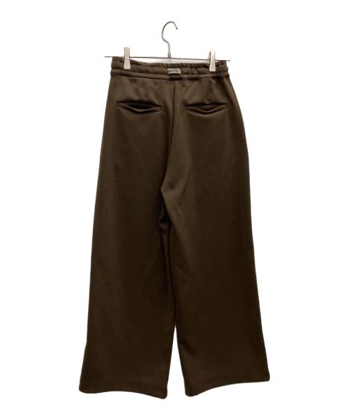 Adam et Rope（アダム エ ロペ）Adam et Rope (アダム エ ロペ) クアトロジャージパンツ ブラウン サイズ:SIZE36の古着・服飾アイテム
