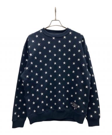 中古・古着通販】Bristol (ブリストル) ALL OVER STAR CREWNECK SWEAT
