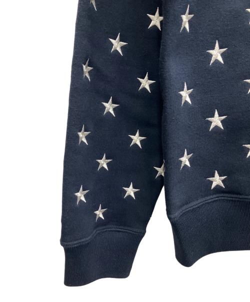 Bristol（ブリストル）Bristol (ブリストル) ALL OVER STAR CREWNECK SWEAT ネイビー サイズ:L 未使用品の古着・服飾アイテム