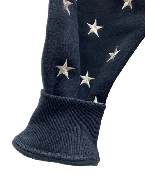 Bristol（ブリストル）Bristol (ブリストル) ALL OVER STAR CREWNECK SWEAT ネイビー サイズ:L 未使用品の古着・服飾アイテム