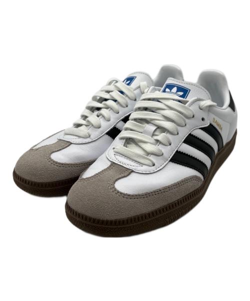 adidas（アディダス）adidas (アディダス) Samba OG グレー×ホワイト サイズ:25.5の古着・服飾アイテム