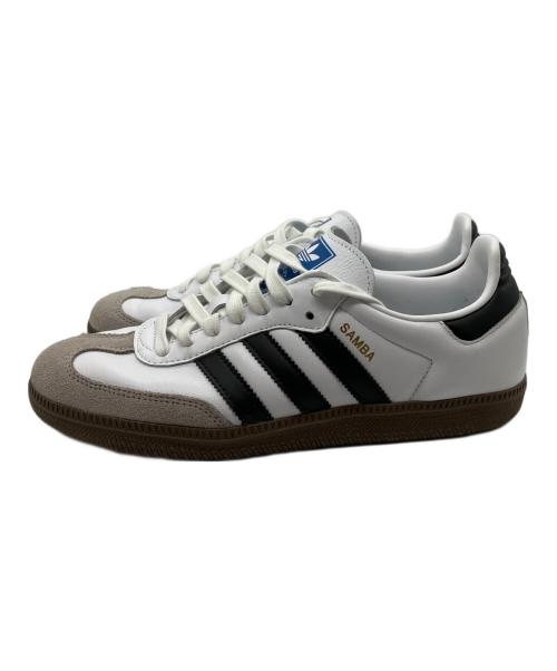 adidas（アディダス）adidas (アディダス) Samba OG グレー×ホワイト サイズ:25.5の古着・服飾アイテム