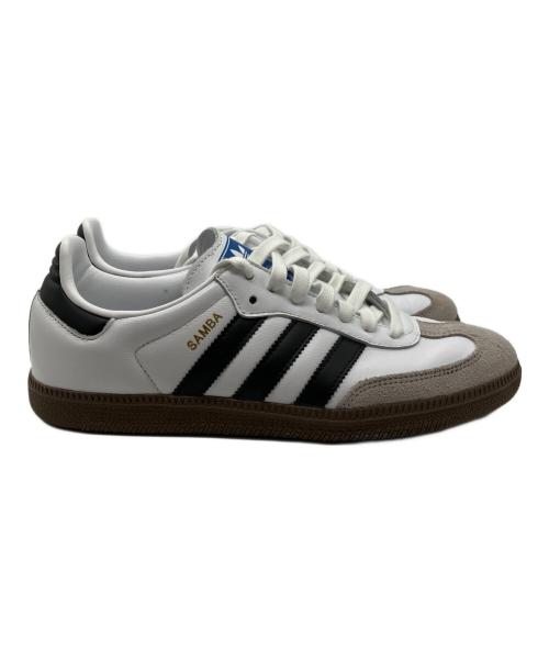 adidas（アディダス）adidas (アディダス) Samba OG グレー×ホワイト サイズ:25.5の古着・服飾アイテム