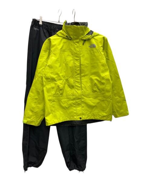 THE NORTH FACE（ザ ノース フェイス）THE NORTH FACE (ザ ノース フェイス) レインスーツ イエロー×ブラック サイズ:Lの古着・服飾アイテム