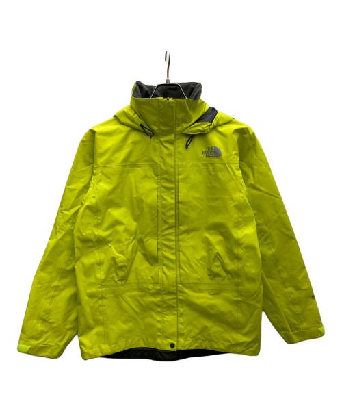 THE NORTH FACE（ザ ノース フェイス）THE NORTH FACE (ザ ノース フェイス) レインスーツ イエロー×ブラック サイズ:Lの古着・服飾アイテム
