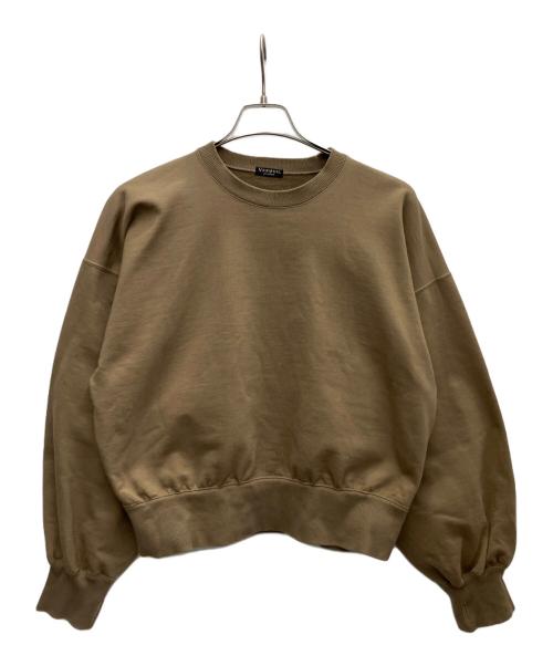 VERMEIL par iena（ヴェルメイユ パー イエナ）VERMEIL par iena (ヴェルメイユ パー イエナ) トレーナー ブラウン サイズ:SIZEFREEの古着・服飾アイテム