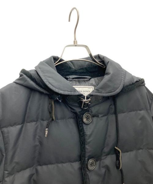 nano・universe（ナノ・ユニバース）nano・universe (ナノ・ユニバース) ダウンジャケット ブラック サイズ:Lの古着・服飾アイテム