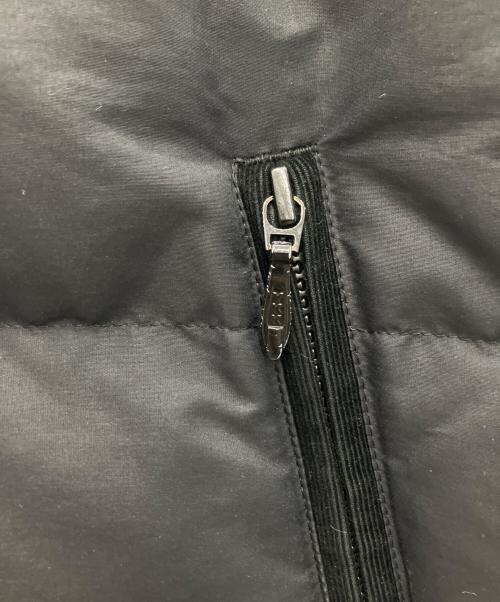 nano・universe（ナノ・ユニバース）nano・universe (ナノ・ユニバース) ダウンジャケット ブラック サイズ:Lの古着・服飾アイテム