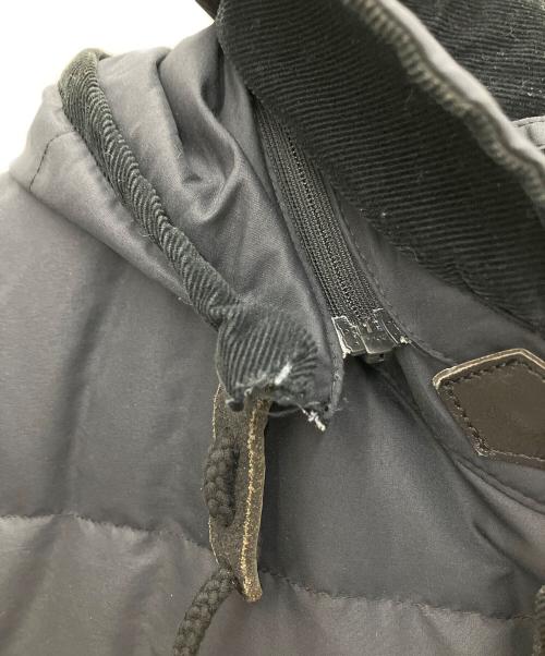 nano・universe（ナノ・ユニバース）nano・universe (ナノ・ユニバース) ダウンジャケット ブラック サイズ:Lの古着・服飾アイテム