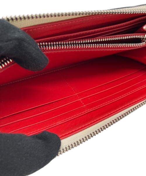 Christian Louboutin（クリスチャン・ルブタン）Christian Louboutin (クリスチャン・ルブタン) 長財布 ホワイトの古着・服飾アイテム