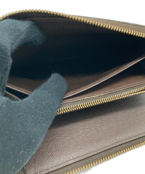 LOUIS VUITTON（ルイ ヴィトン）LOUIS VUITTON (ルイ ヴィトン) ダミエ　ジッピー オーガナイザー ブラウンの古着・服飾アイテム