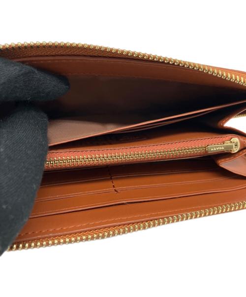 COACH（コーチ）COACH (コーチ) Disney (ディズニー) アコーディオン ジップ ウォレット シグネチャー ミッキーマウス エンブロイダリーの古着・服飾アイテム