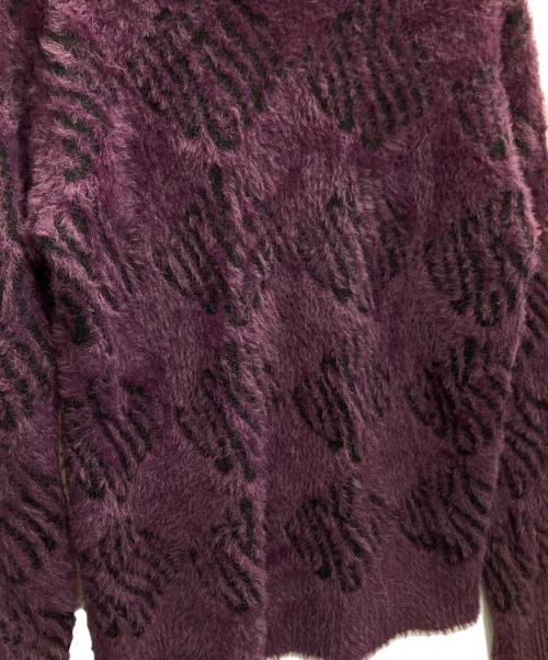 HUF（ハフ）HUF (ハフ) FUCK IT L/S OVERSIZED SWEATER パープル サイズ:Sの古着・服飾アイテム