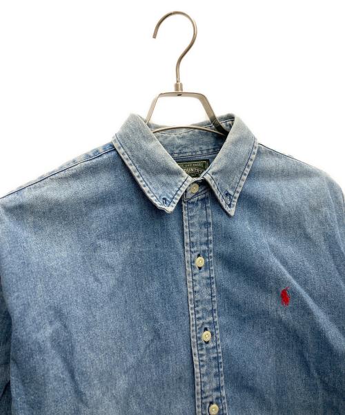 POLO COUNTRY（ポロカントリー）POLO COUNTRY (ポロカントリー) デニムシャツ インディゴ サイズ:Ｍの古着・服飾アイテム