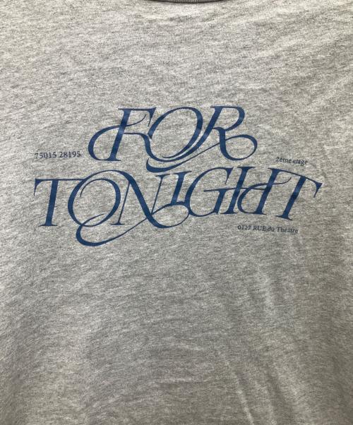 MAISON SPECIAL（メゾンスペシャル）MAISON SPECIAL (メゾンスペシャル) 半袖カットソー グレー サイズ:SIZEFREEの古着・服飾アイテム