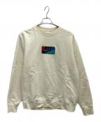 NIKEナイキ）の古着「スウェットプルオーバー」｜アイボリー