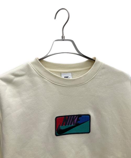 NIKE（ナイキ）NIKE (ナイキ) スウェットプルオーバー アイボリー サイズ:XLの古着・服飾アイテム