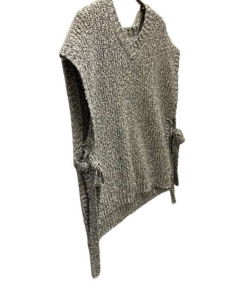 COEL（コエル）COEL (コエル) ミックス畔オーバーベスト グレー サイズ:SIZEFREEの古着・服飾アイテム