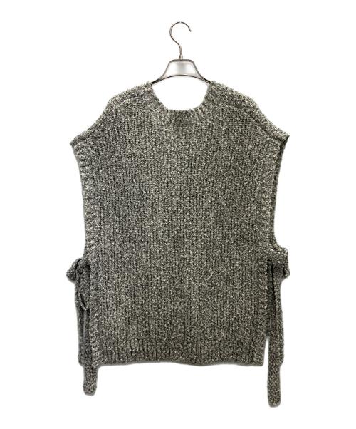 COEL（コエル）COEL (コエル) ミックス畔オーバーベスト グレー サイズ:SIZEFREEの古着・服飾アイテム