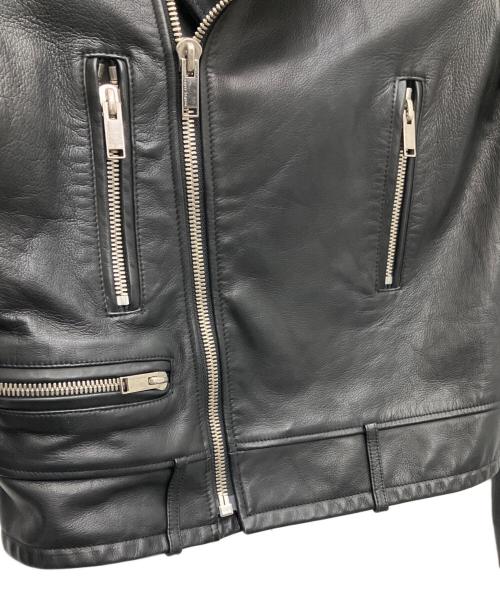 upper hights（アッパーハイツ）upper hights (アッパーハイツ) ラムレザージャケット ブラック サイズ:SIZE1の古着・服飾アイテム