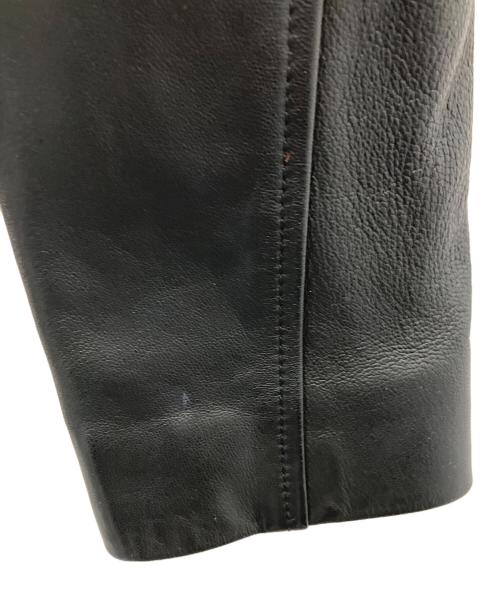 upper hights（アッパーハイツ）upper hights (アッパーハイツ) ラムレザージャケット ブラック サイズ:SIZE1の古着・服飾アイテム