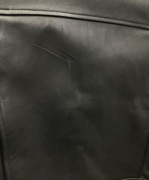 upper hights（アッパーハイツ）upper hights (アッパーハイツ) ラムレザージャケット ブラック サイズ:SIZE1の古着・服飾アイテム