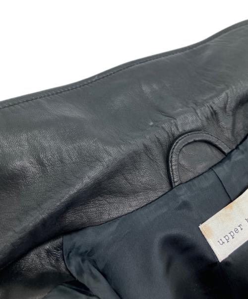 upper hights（アッパーハイツ）upper hights (アッパーハイツ) ラムレザージャケット ブラック サイズ:SIZE1の古着・服飾アイテム