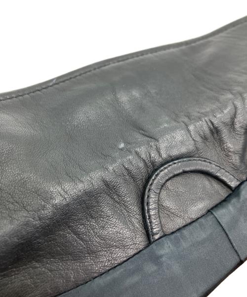 upper hights（アッパーハイツ）upper hights (アッパーハイツ) ラムレザージャケット ブラック サイズ:SIZE1の古着・服飾アイテム