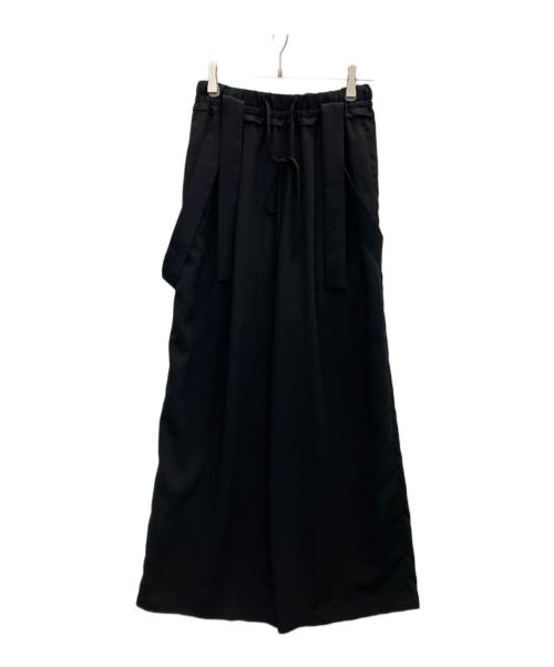 ENFOLD（エンフォルド）ENFOLD (エンフォルド) スラックス ブラック サイズ:SIZE38の古着・服飾アイテム