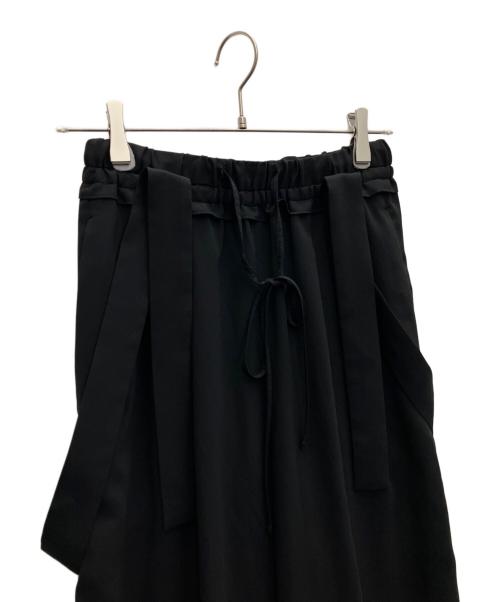 ENFOLD（エンフォルド）ENFOLD (エンフォルド) スラックス ブラック サイズ:SIZE38の古着・服飾アイテム