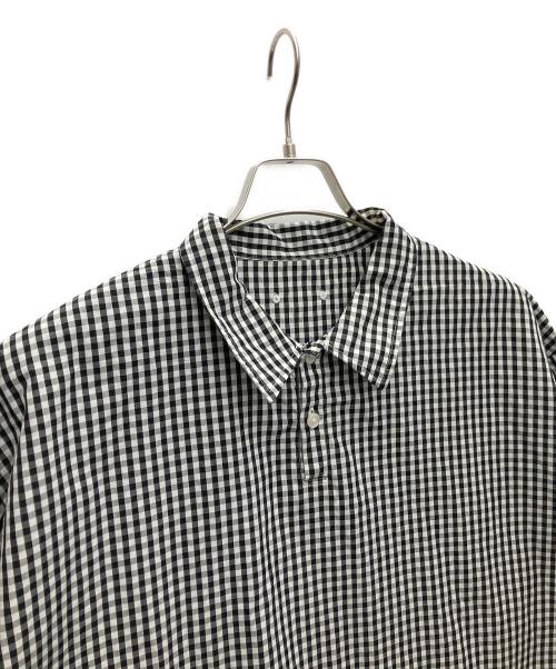 SOPHNET.（ソフネット）SOPHNET. (ソフネット) 半袖シャツ ブラック×ホワイト サイズ:Lの古着・服飾アイテム