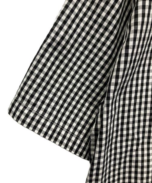 SOPHNET.（ソフネット）SOPHNET. (ソフネット) 半袖シャツ ブラック×ホワイト サイズ:Lの古着・服飾アイテム